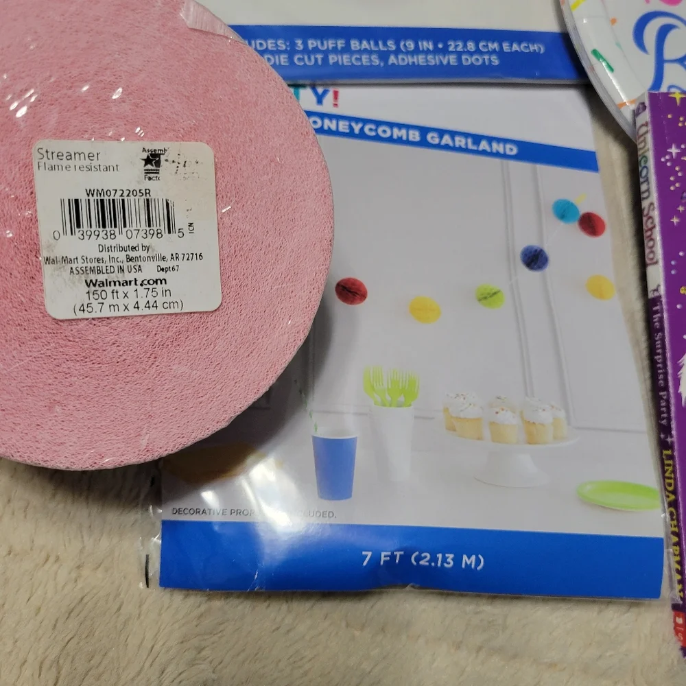 Unicorn Party Set Decorations